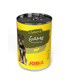 JOSERA JosiDog venaison en sauce pour chiens adultes 415 g