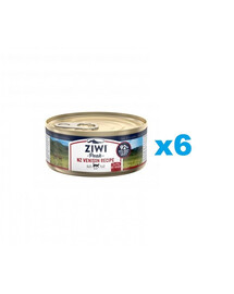 ZIWIPEAK Cat Pâtée pour chat à la vénaison 6x85g