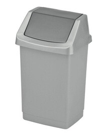 CURVER Corbeille à Litière Click-It Inclinable 50l Granite