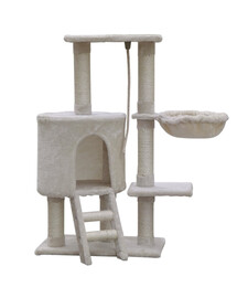 KATIDO Griffoir pour chat 96 cm beige