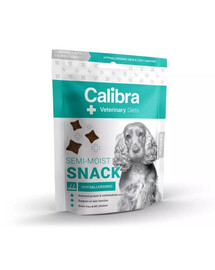 CALIBRA Veterinary Diet Semi-moist Snack Hypoallergenic  - pour les chiens adultes souffrant de problèmes allergiques de peau et de pelage. - 120g