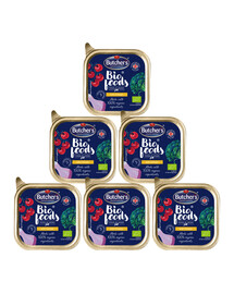 BUTCHER'S BIO foods chicken 6 x 150 g pâtée pour chien