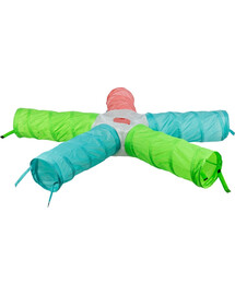 TRIXIE Tunnel de jeu 6 sorties