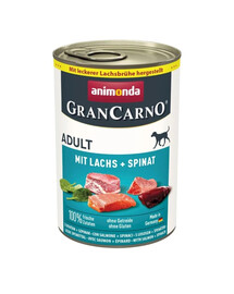 ANIMONDA GranCarno Adult saumon et épinards 400g