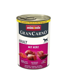 ANIMONDA Grancarno Adult cœurs 800 g