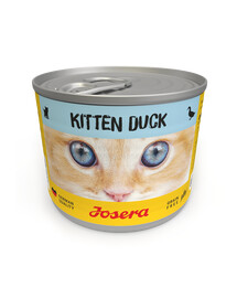 JOSERA Kitten Canard nourriture humide pour chatons 200g