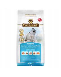 WOLFSBLUT VetLine Weight Management Aliment diététique pour chiens pour le contrôle du poids 12 kg