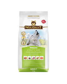 WOLFSBLUT VetLine Joint Care Aliment diététique pour chiens pour le soutien des articulations et de la mobilité 12 kg
