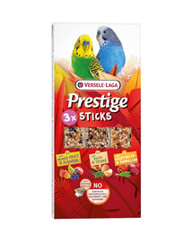 VERSELE-LAGA Prestige Sticks 3 flacons différents pour les petits perroquets 90g