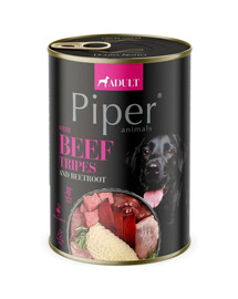 DOLINA NOTECI PIPER Aliment humide avec estomac de bœuf et betterave pour chiens 400g