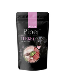 PIPER avec dinde et brocoli en sachets 500g aliments humides pour chiens