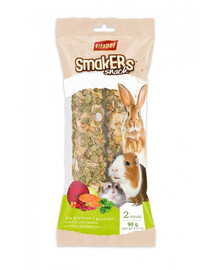 VITAPOL Smakers jabłkowy dla gryzoni i królika folia 90 g