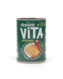 COMFY APPETIT VITA Superfood Turquie 400g aliments monoprotéiques pour chiens