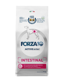 FORZA 10 Intestinal Active Régime nutraceutique pour les problèmes digestifs chez les chiens 10 kg