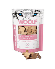 WOOLF Soft Sandwich Of Duck Sandwichs moelleux au canard 100g