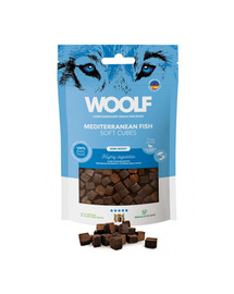 WOOLF Soft Cubes Mediteranean Fish Cubes tendres de poisson méditerranéen 100g