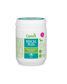 CANVIT Dog Biocal Plus 500g supplément alimentaire pour le système locomoteur du chien