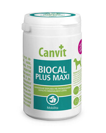 CANVIT Dog Biocal Plus Maxi 230g supplément alimentaire pour le système locomoteur du chien