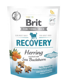 BRIT Care Dog Functional snack Recovery Herring 150g friandises aux harengs pour les chiens actifs
