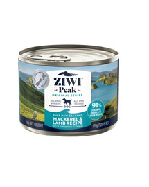 ZIWIPEAK Dog Original Series Pâtée pour chiens au maquereau et à l'agneau 170g
