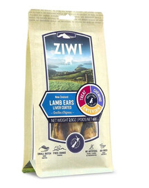 ZIWIPEAK Friandises pour chiens oreilles d'agneau 60g