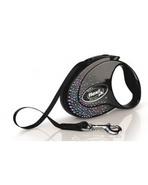 FLEXI Lanyard Glam Splash Mystic M 5m noir