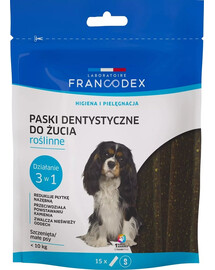 FRANCODEX Bandes à mâcher S pour la mauvaise haleine 228 g/15 pcs.