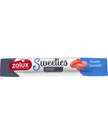 ZOLUX Friandise crémeuse pour chien SWEETIES au saumon et au poulet 14 g