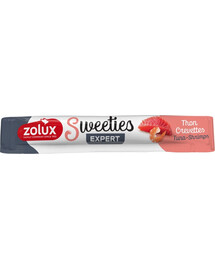 ZOLUX Friandise crémeuse pour chat SWEETIES au thon et aux crevettes 14 g