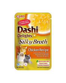 INABA Cat Dashi Delights Silky Broth poulet 40g