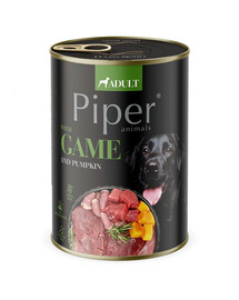 DOLINA NOTECI PIPER - Nourriture humide à base de cerf et de potiron pour chiens - 400g