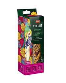 VITAPOL Vitaline Smakers Flora pour petits et moyens perroquets 80 g