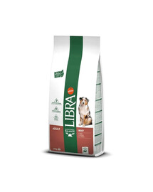 LIBRA Dog Adult Beef nourriture pour chiens avec du boeuf 12kg
