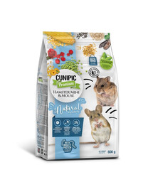 CUNIPIC Premium Hamster mini Mouse 600g nourriture pour mini hamsters et souris