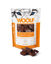 WOOLF Chicken with Carrot Bites Poulet aux carottes 100g