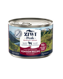 ZIWIPEAK Dog Original Series Pâtée pour chien à la venaison 170g