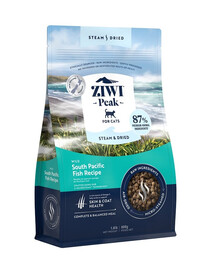 ZIWIPEAK Cat Steam & Dried Croquettes pour chats au poisson 800 g