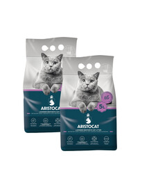ARISTOCAT Bentonite Plus litière bentonite lavande 10 l (2 x 5 l)