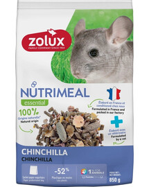 ZOLUX NUTRIMEAL 4 Mélange alimentaire pour chinchillas 850 g