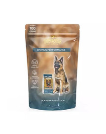 DIVINUS Performance - Nourriture complète pour chiens actifs de grandes & géantes races - 100g