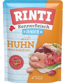 RINTI Kennerfleisch Junior Chicken Poulet 400 g