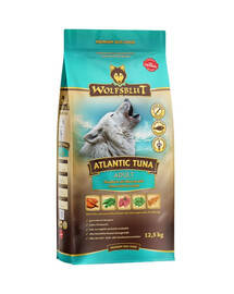 WOLFSBLUT Atlantic Tuna Adult croquettes pour chiens adultes avec du thon et de la laitue de mer 12,5 kg