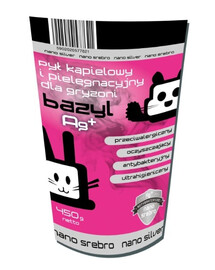 BAZYL Ag+ Poudre de soin à la bentonite pour les rongeurs 450 g