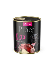 DOLINA NOTECI PIPER Animals - nourriture humide avec estomac de bœuf pour chiens adultes - 800 g