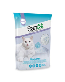 SANICAT Professional Fresh Litière pour chats en silicone 3,8 L