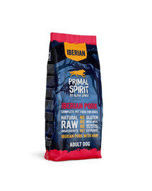 PRIMAL SPIRIT Iberian Adult Pork&Ham 12kg Croquette au porc ibérique avec jambon pour chien adulte