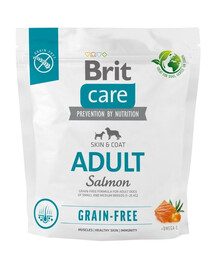 BRIT Care Croquettes pour adultes sans céréales au saumon 1 kg