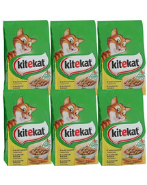 KITEKAT Croquettes poulet et légumes 6x300g