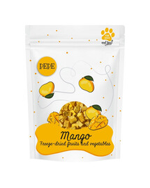 PAKA ZWIERZAKA PEPE Freeze-dried fruits lyophilisés La mangue pour votre chien 20 g