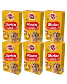 PEDIGREE Markies Original 6x500g biscuits croustillants pour chiens adultes